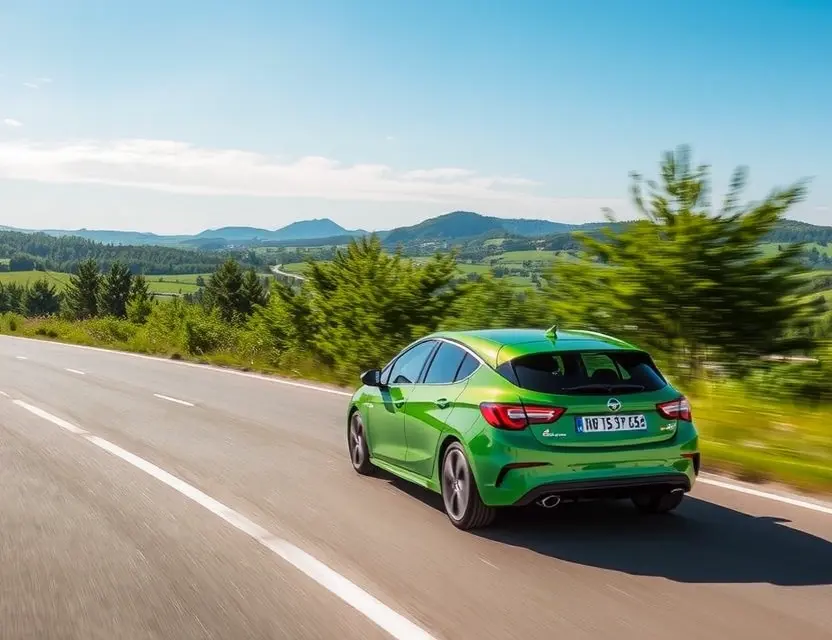 Opel Astra: спортивный дизайн и динамичность